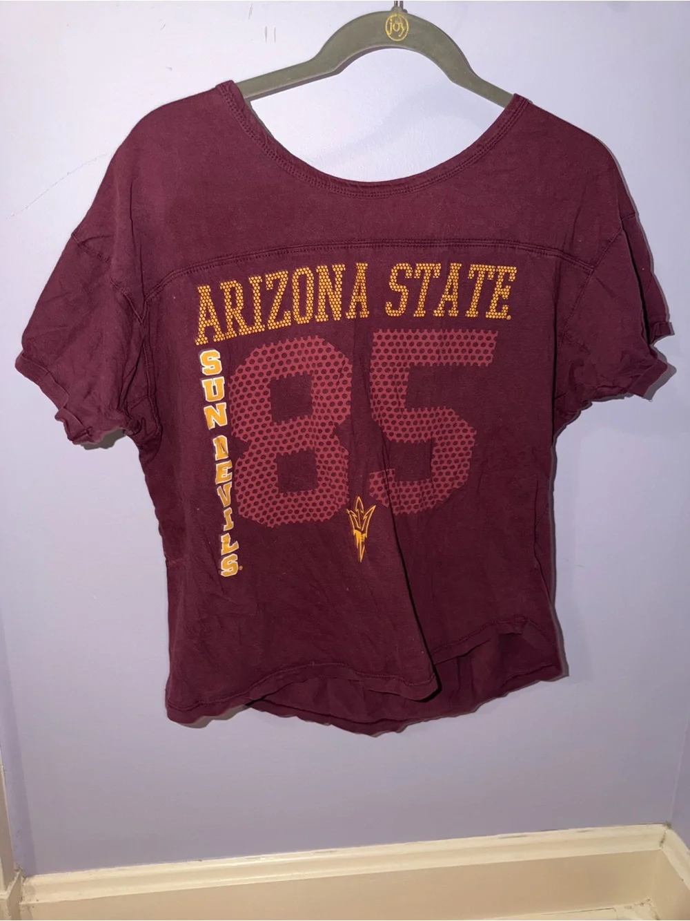 Arizona State Sun Devils Maroon Graphic Tee - Women's